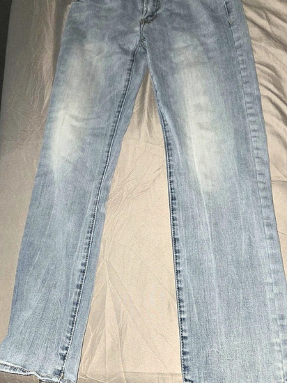 American Eagle Straight Leg Jeans in Blue Waist 26x28
